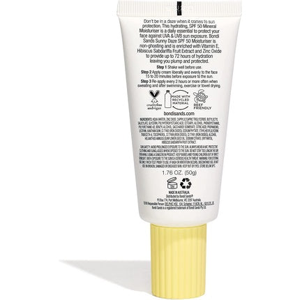 Bondi Sands Sunny Daze SPF 50 Moisturizer 50g