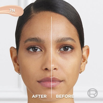 L'Oréal Paris Serum Concealer Medium Coverage Radiant Finish with 1.5% Hyaluronic Acid and Caffeine True Match 10ml 7N