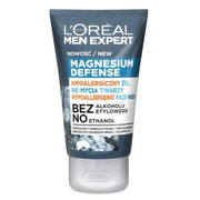 L'Oreal Men Expert Magnesium Defense Face Wash Hypoallergenic Facial Cleansing Gel 100ml