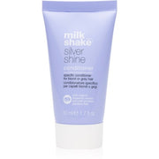 Milk Shake Silver Shine Balsam for Blonde Hair - 50 ml, Neutralizes Yellow Tones