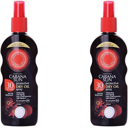 Cabana Sun Deep Tanning Dry Oil Spray SPF 30 200ml