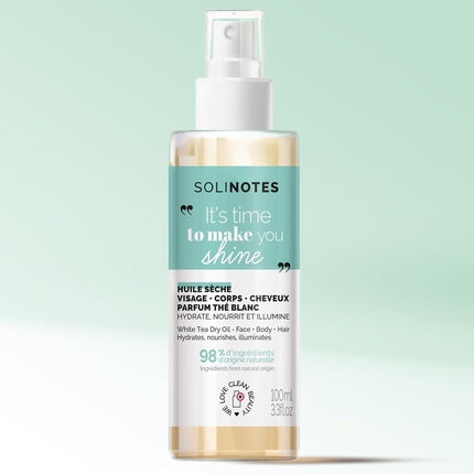 Solinotes Dry Oil The Blanc Face Body Hair 100ml