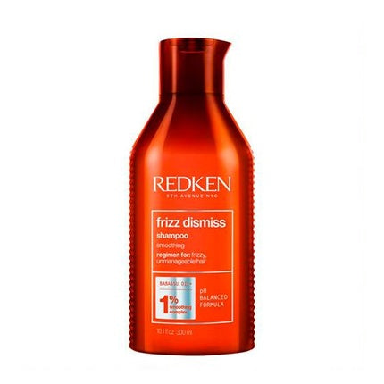 Redken Frizz Dismiss Shampoo 300ml Sulfatefree Shampoo For Humidity Protection And Smoothing