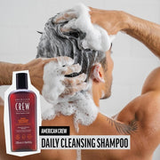 American Crew Daily Cleansing Shampoo for Men 33.8 Oz