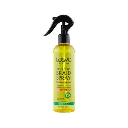Cosmo Soft & Shine Extra Shine Hair Braid Spray 84 Fl Oz 250ml