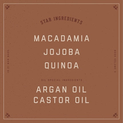 18.21 Man Made Book of Good Grooming Volume 3 Set Absolute Mahogany for Men