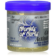 Worlds of Curls Curl Activator for Extra Dry Hair 16 Ounce