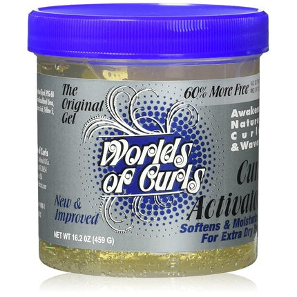 Worlds of Curls Curl Activator for Extra Dry Hair 16 Ounce
