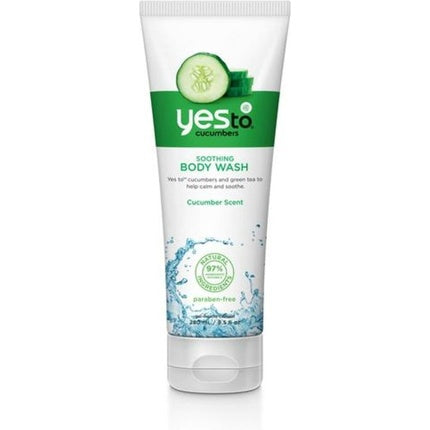 Yes To Cucumber Body Wash Soothing Tube, 280 Ml