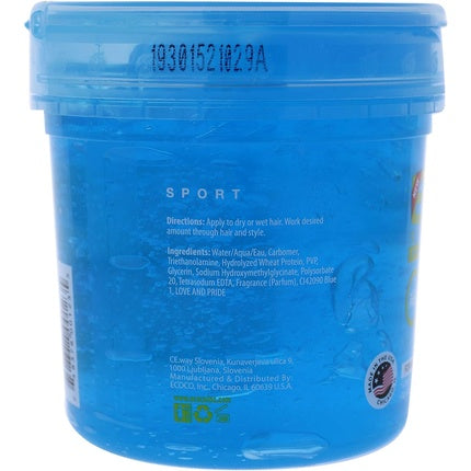 Ecoco Eco Style Sport Gel for All Hair Types 473ml/16oz