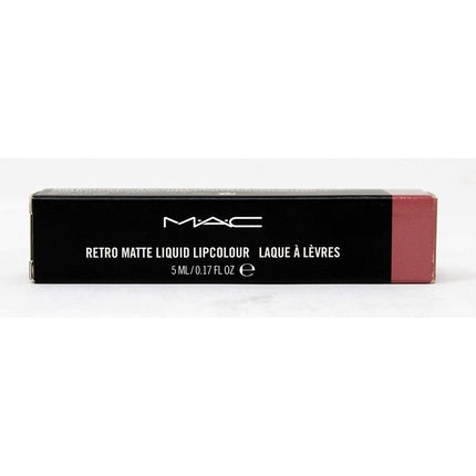 MAC Retro Matte Liquid Lipcolour Topped With Brandy and Vanilla