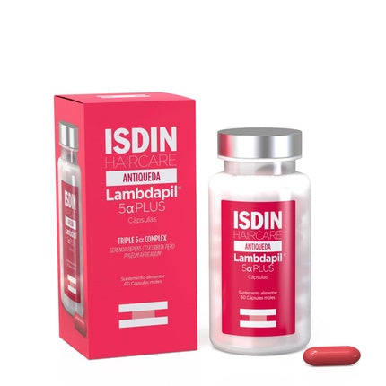 Isdin Lambdapil 5-Alfa Plus 60 Capsules - Hair Care Supplement