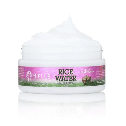 Mielle Rice Water & Aloe Vera Blend Deep Conditioner for Hair 8oz