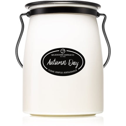 Milkhouse Candle Co. Creamery Autumn Day Candle - Butter Jar, 624 g