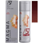 Wella Magma By Blondor Pigmented Lightener Hair Colour 57 Mahogany-Brown 120ml