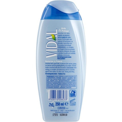 Vidal Docciagel Liquid Talcum Shower Gel 250ml + Italian Gourmet Polpa 400g