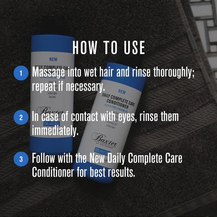 Baxter of California Daily Complete Care Shampoo 16 Ounces