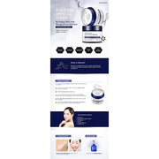 Mizon Placenta Ampoule Cream 50ml Moisturizing Care with 1500mg Placenta Extract