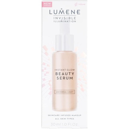 Lumene Invisible Illumination Instant Glow Beauty Serum Vegan 30ml
