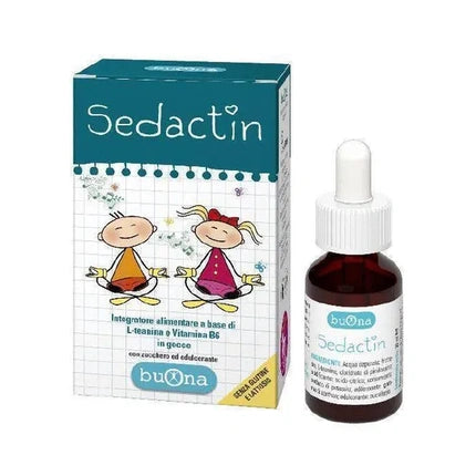 Buona Sedactin Drops For Children Dietary Supplement Against Fatigue 20 Ml