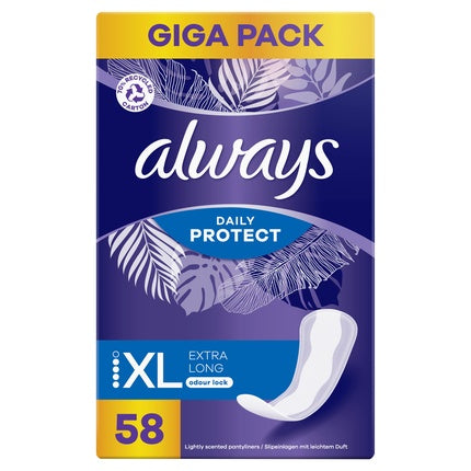Always Daily Protect Extra Long Pads - Feminine Care