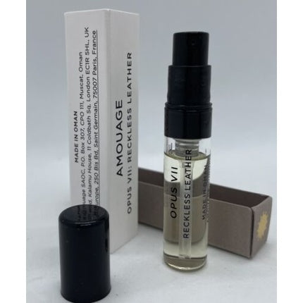 Amouage Opus VII Reckless Leather Luxury Sample 2ml Spray