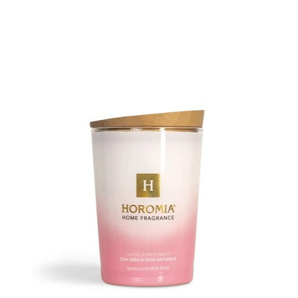 Horomia Scented Candle Sandalwood And Pink Pepper