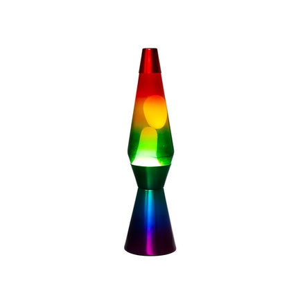 Itotal Lava Lamp 36 Cm Rainbow