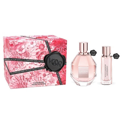 Viktor & Rolf Flowerbomb Eau De Parfum Spray 100ml + Eau De Parfum Spray 20ml Set