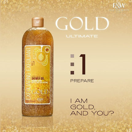 Exfoliating Shower Gel Gold