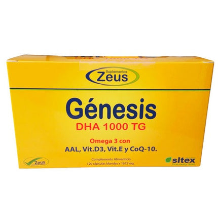 Zeus Genesis Dha Tg 1000 120 Caps