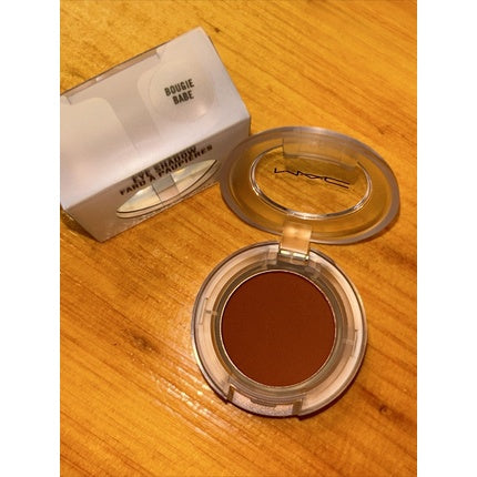 MAC Loud & Clear Matte Eyeshadow Candle Babe Reddish Brown