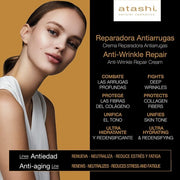 Atashi Anti-Aging Anti-Wrinkle Repair Cream Corrects Deep Wrinkles Natural Botox Effect and Anti-Stress