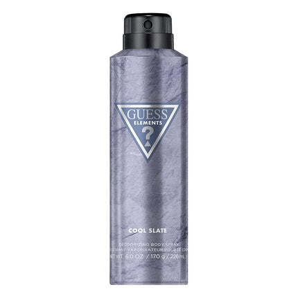 Guess Elements Cool Slate Deodorizing Body Spray for Men 6.0 Oz
