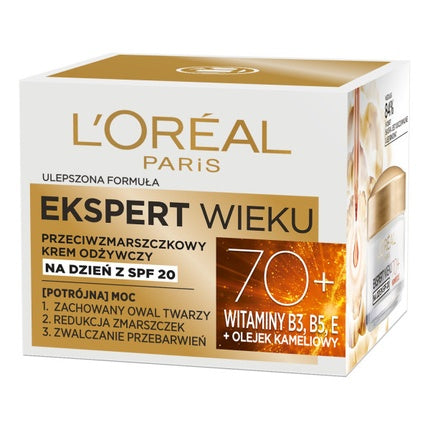 L'Oreal Age Specialist Expert Age 70+ Anti-Wrinkle Nourishing Day Cream 50ml