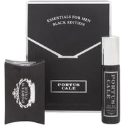 Portus Cale Black Edition Men's Gift Set Travel-Size Soap 40g and Eau De