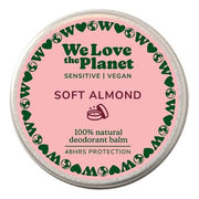 We Love The Planet Soft Almond Sensitive Deo Cream 35g