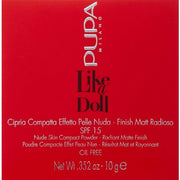 Pupa Milano Like A Doll Compact Powder 10g Golden Honey