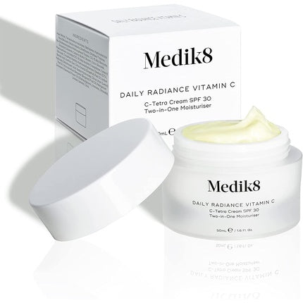 Medik8 Daily Radiance Vitamin C C-Tetra Antioxidant Brightening Day Cream SPF 30 50ml