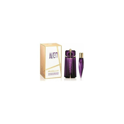 Thierry Mugler Alien Edp Spray 90 Ml Set Includes 90ml Edp And 10ml Miniature Edp For Women