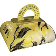 The English Soap Company Large Gift Bag Bath Soap Lemon & Mandarin 260g