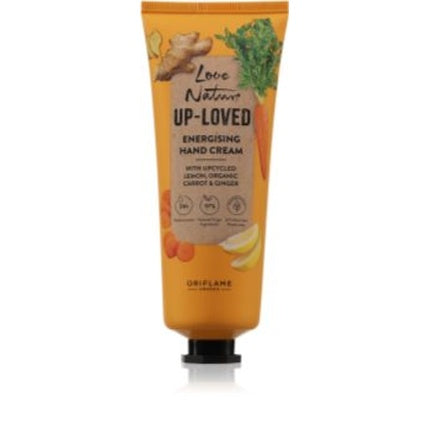 Oriflame Love Nature Upcycled Lemon Organic Carrot Ginger Hand Cream 75 Ml