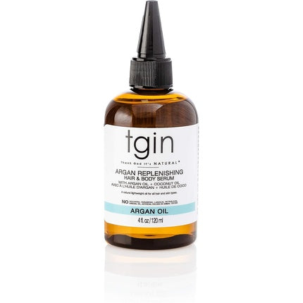 Tgin Argan Replenishing Hair and Body Serum for Natural Hair 4oz