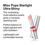 Pupa Miss Starlight Ultra Brilliant Lipstick N.700 Charming Charlotte