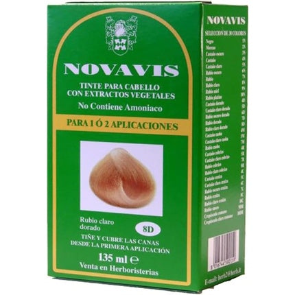 Tinte 8D Light Golden Blonde