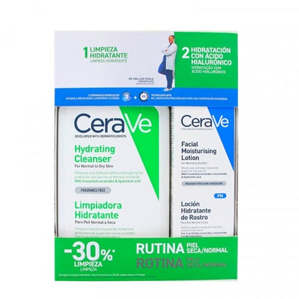 CeraVe Hydrating Cleanser 473ml + CeraVe Hydrating Facial Lotion 52ml