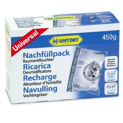 Humydry room dehumidifier refill pack 450 G