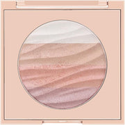 W7 Afterglow Blusher & Highlight Compact - Pink & Gold Glowing Pressed Powder