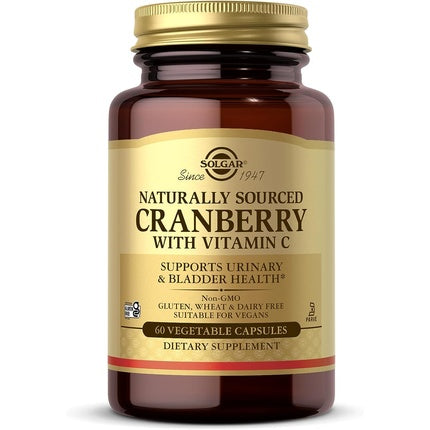 Solgar Cranberry Vegetable Capsules 60