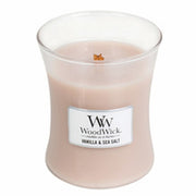 Woodwick Vanilla Sea Salt Vase Scented Candle 275 G
